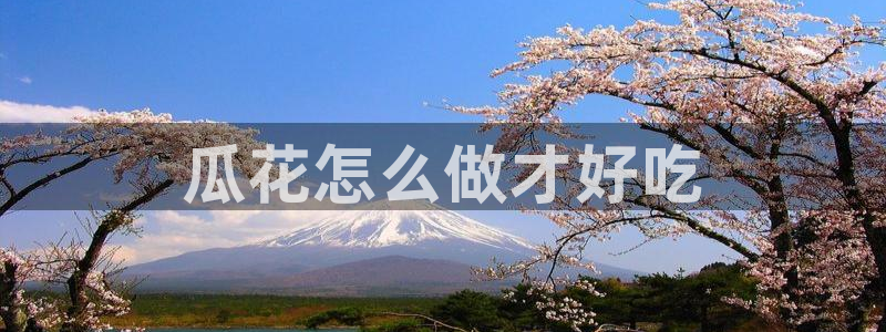 ccgg.ct今日吃瓜：瓜花怎么做才好吃